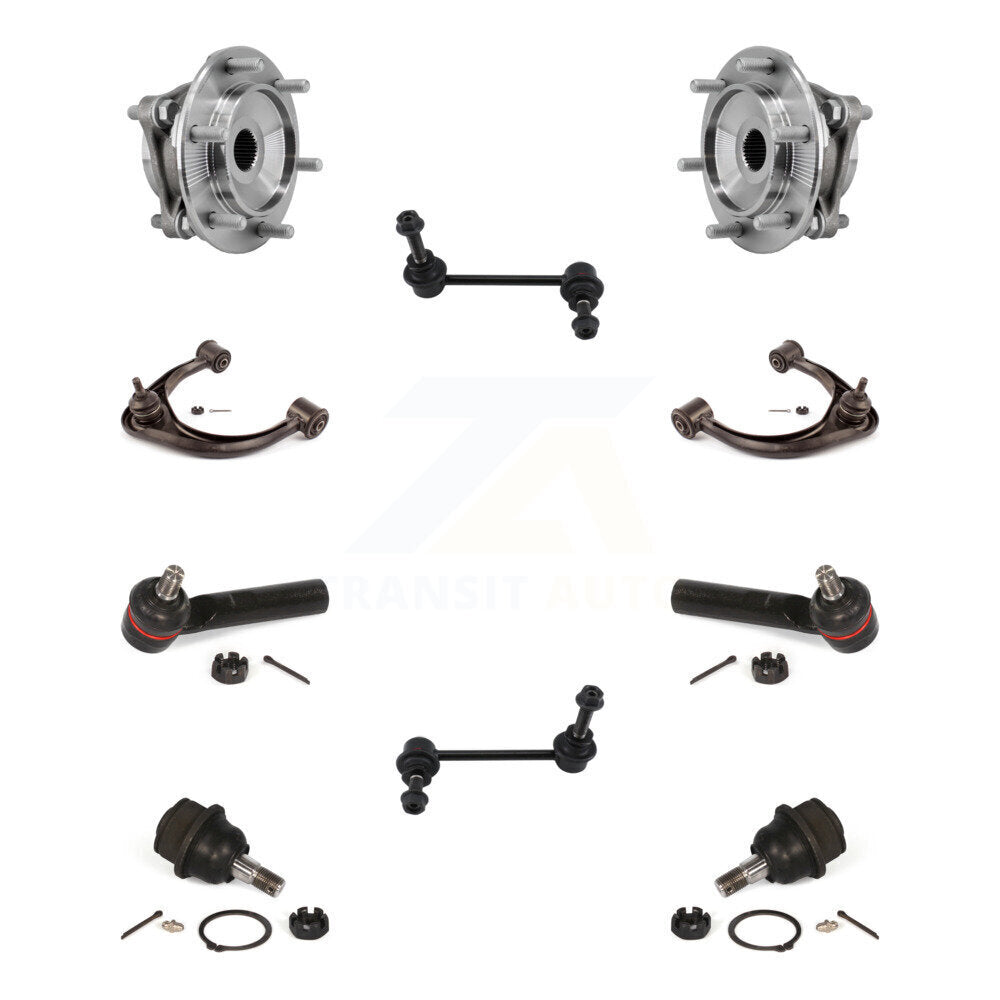 Transit Auto K7T-111093 Wheel Bearing and Hub Assembly for 2003-2009 Toyota FJ Cruiser, Lexus GX470, Toyota 4Runner - Front product image