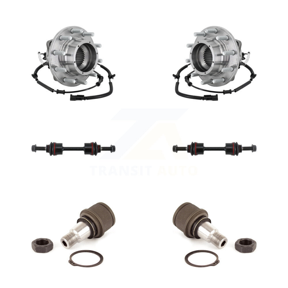 Transit Auto K7T-111384 Wheel Bearing and Hub Assembly for 2017-2019 Ford F-350 Super Duty, Ford F-450 Super Duty - Front product image