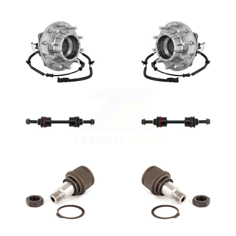 Transit Auto K7T-111384 Wheel Bearing and Hub Assembly for 2017-2019 Ford F-350 Super Duty, Ford F-450 Super Duty - Front product image