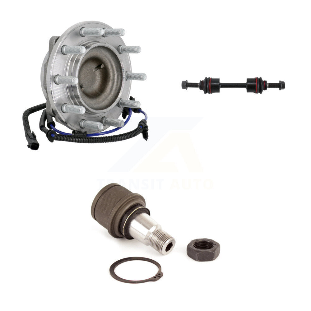 Transit Auto K7T-111394 Wheel Bearing and Hub Assembly for 2017-2019 Ford F-450 Super Duty - Front product image