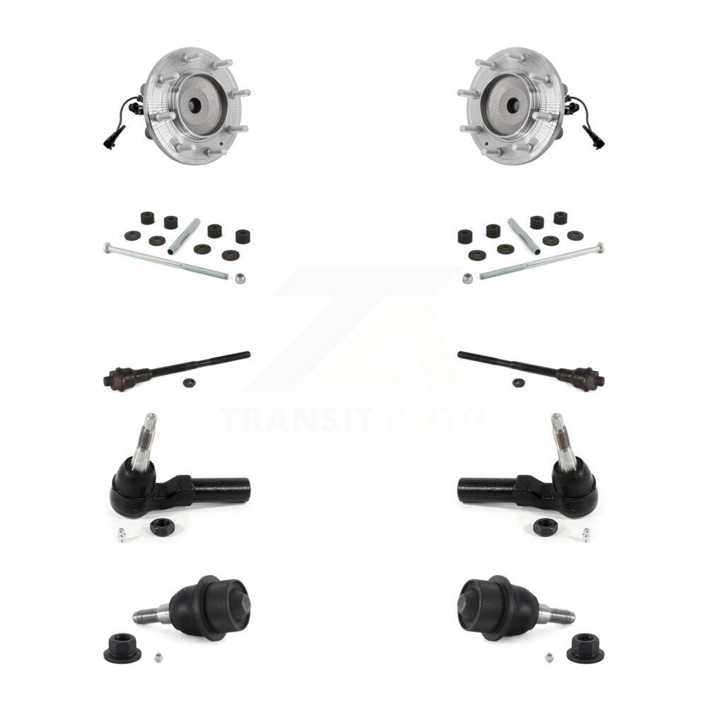 Transit Auto K7T-111411 Wheel Bearing and Hub Assembly for 2011-2019 Chevrolet Silverado 3500 HD, GMC Sierra 3500 HD - Front product image