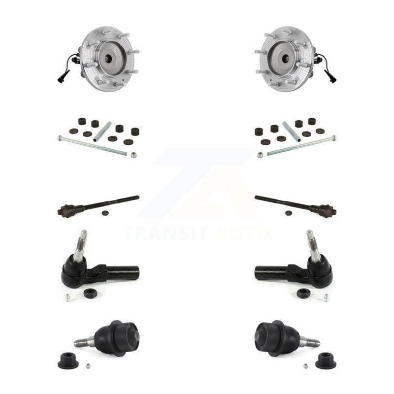 Transit Auto K7T-111411 Wheel Bearing and Hub Assembly for 2011-2019 Chevrolet Silverado 3500 HD, GMC Sierra 3500 HD - Front product image