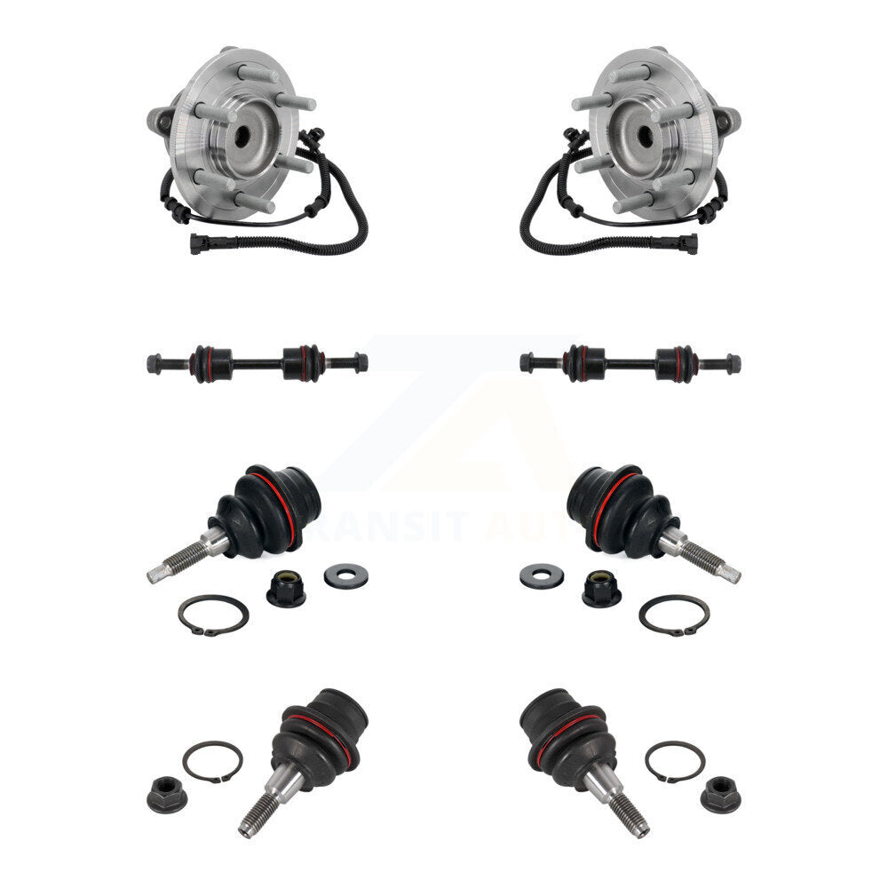 Transit Auto K7T-111435 Wheel Bearing and Hub Assembly for 2015-2017 Ford F-150 - Front product image