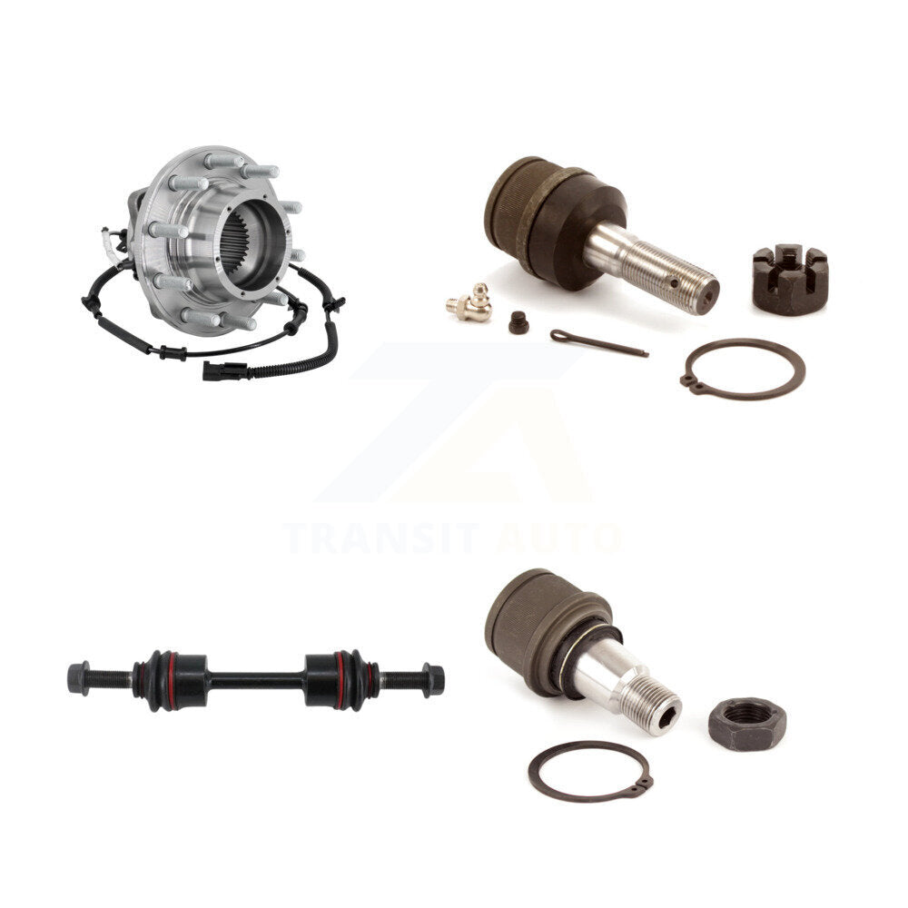 Transit Auto K7T-111442 Wheel Bearing and Hub Assembly for 2017-2019 Ford F-350 Super Duty, Ford F-450 Super Duty - Front product image