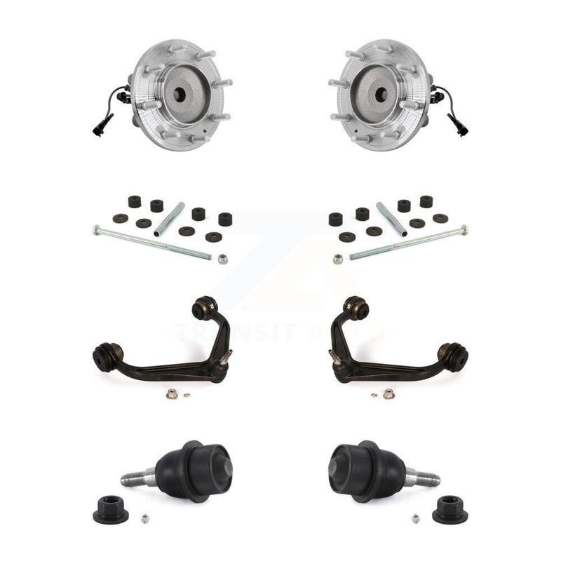 Transit Auto K7T-111559 Wheel Bearing and Hub Assembly for 2011-2019 Chevrolet Silverado 3500 HD, GMC Sierra 3500 HD - Front product image