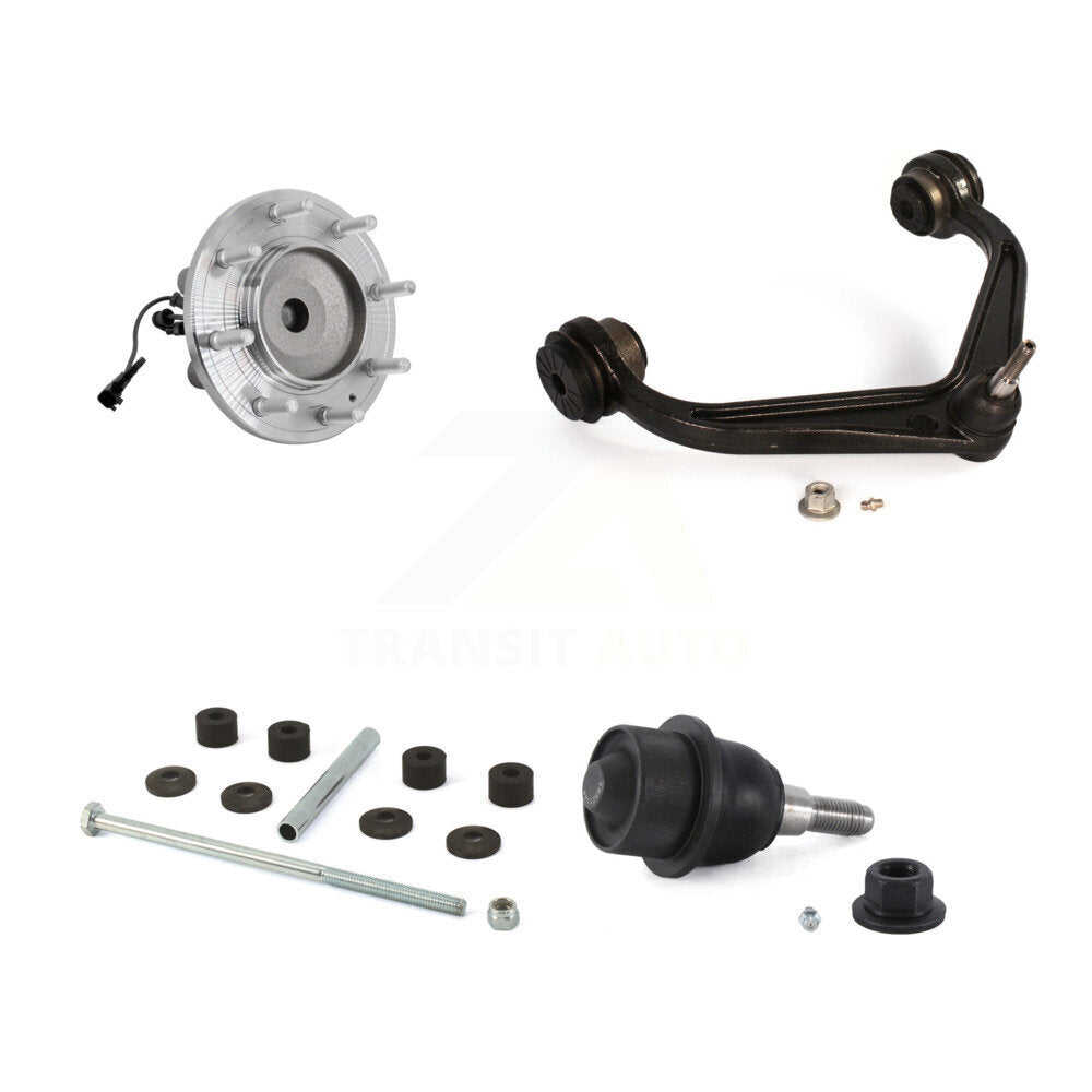 Transit Auto K7T-111561 Wheel Bearing and Hub Assembly for 2011-2019 Chevrolet Silverado 3500 HD, GMC Sierra 3500 HD - Front product image