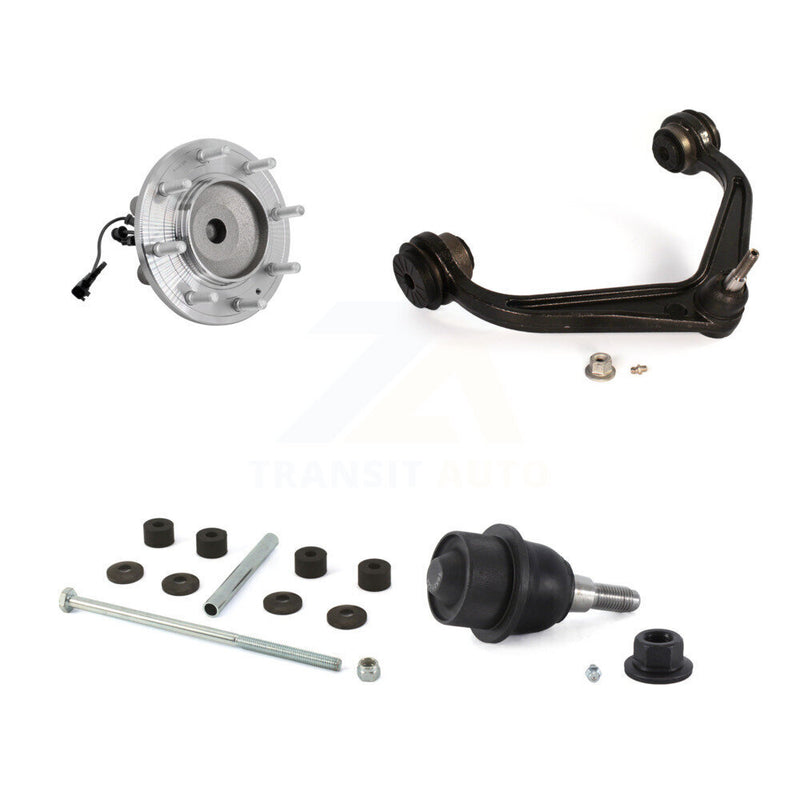 Transit Auto K7T-111561 Wheel Bearing and Hub Assembly for 2011-2019 Chevrolet Silverado 3500 HD, GMC Sierra 3500 HD - Front product image