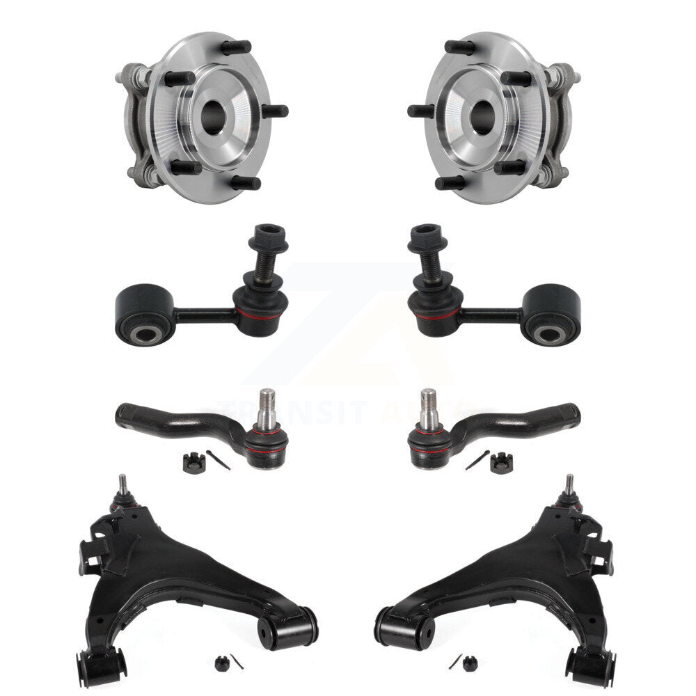 Transit Auto K7T-111610 Wheel Bearing and Hub Assembly for 2007-2022 Toyota Sequoia, Toyota Tundra - Front product image