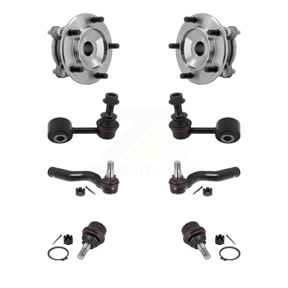 Transit Auto K7T-111674 Wheel Bearing and Hub Assembly for 2007-2022 Toyota Sequoia, Toyota Tundra - Front product image