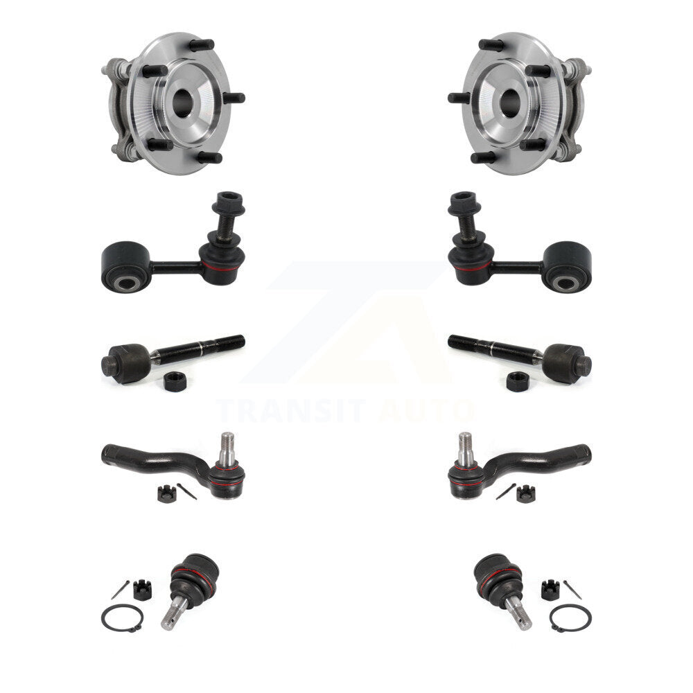 Transit Auto K7T-111678 Wheel Bearing and Hub Assembly for 2007-2019 Toyota Sequoia, Toyota Tundra - Front product image