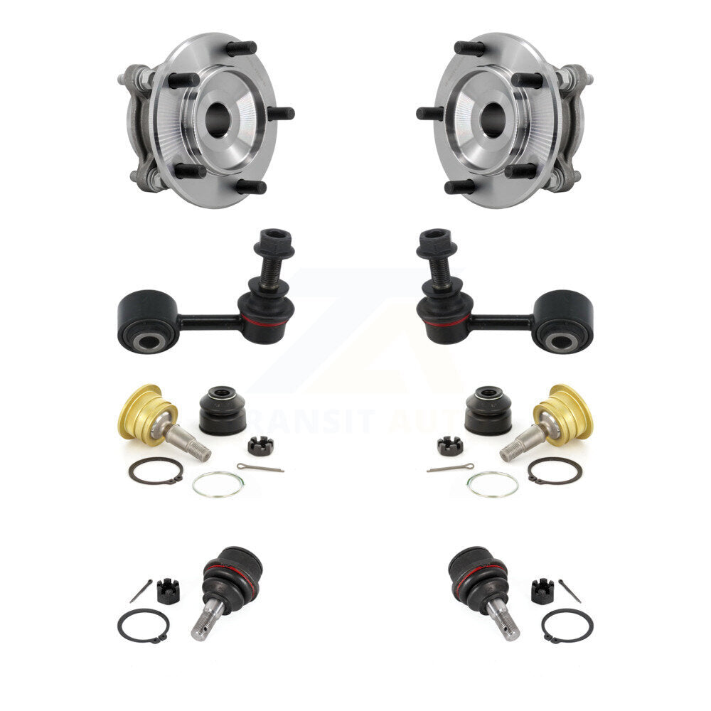 Transit Auto K7T-111684 Wheel Bearing and Hub Assembly for 2007-2022 Toyota Sequoia, Toyota Tundra - Front product image