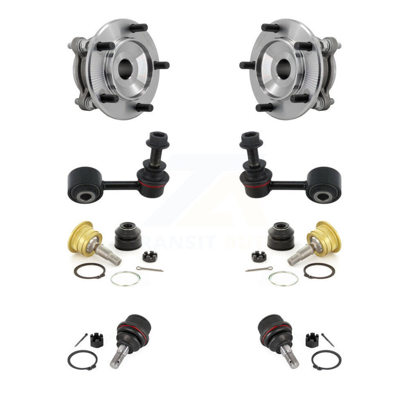 Transit Auto K7T-111684 Wheel Bearing and Hub Assembly for 2007-2022 Toyota Sequoia, Toyota Tundra - Front product image