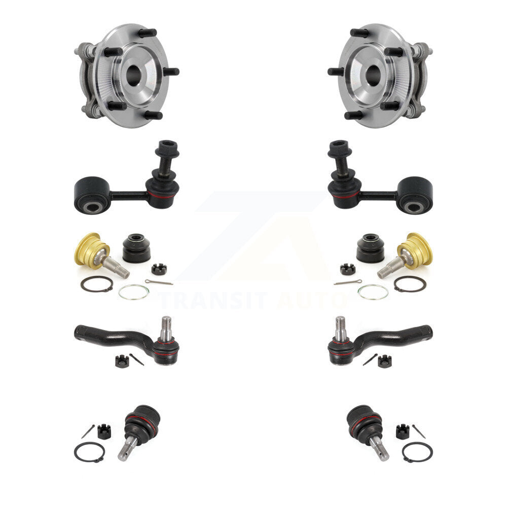 Transit Auto K7T-111719 Wheel Bearing and Hub Assembly for 2007-2022 Toyota Sequoia, Toyota Tundra - Front product image
