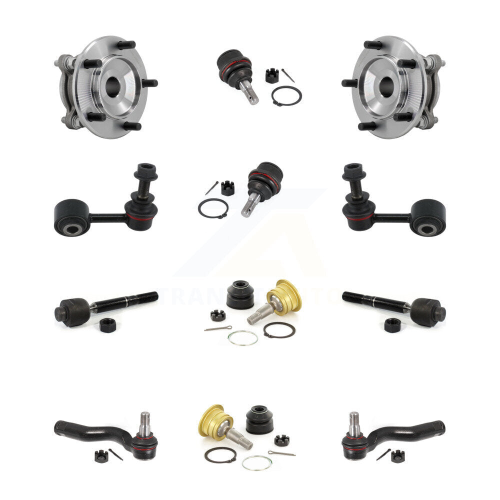 Transit Auto K7T-111720 Wheel Bearing and Hub Assembly for 2007-2019 Toyota Sequoia, Toyota Tundra - Front product image