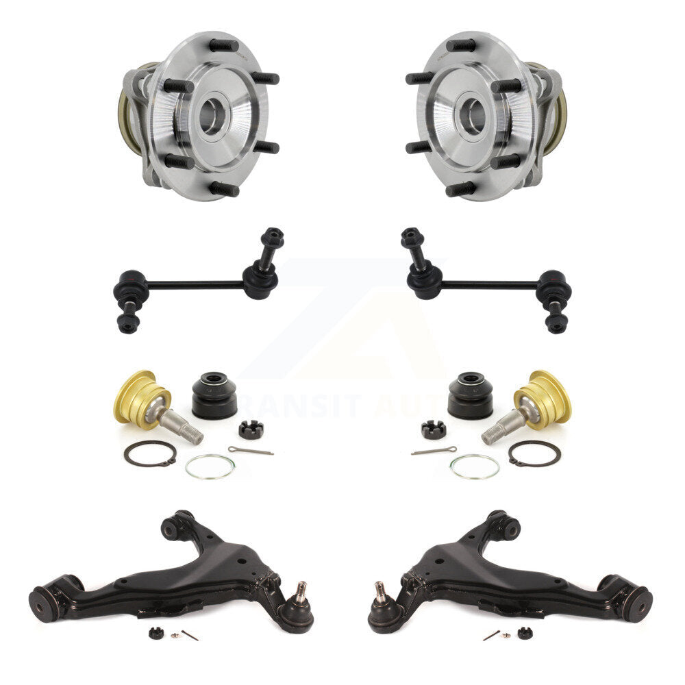 Transit Auto K7T-111728 Wheel Bearing and Hub Assembly for 2003-2009 Toyota FJ Cruiser, Toyota 4Runner - Front product image
