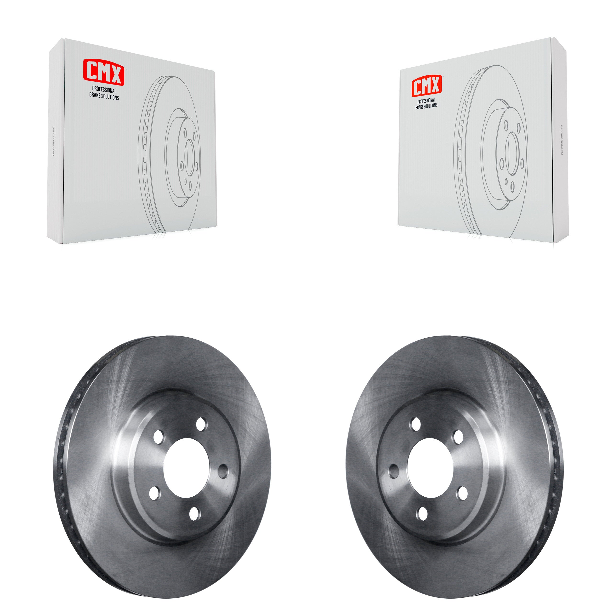 CMX K8-100229 Disc Brake Rotor for 2005-2023 Chrysler 300, Dodge Challenger, Dodge Charger - Front product image