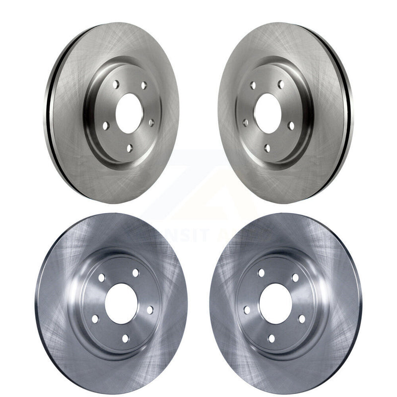 CMX K8-101215 Disc Brake Rotor for 2012-2020 Dodge Grand Caravan, Dodge Journey, Chrysler Town & Country & more - Front and Rear product image