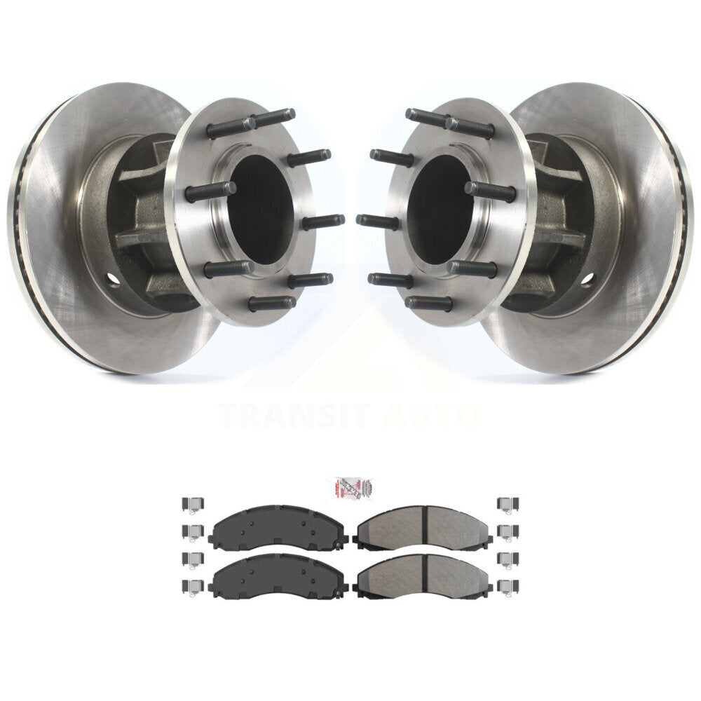 Transit Auto K8A-100006 Disc Brake Kit for 2017-2019 Ford F-450 Super Duty, Ford F-550 Super Duty - Front product image