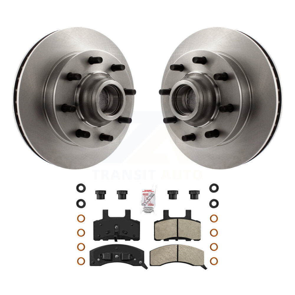 Transit Auto K8A-100010 Disc Brake Kit for 1992-2002 Chevrolet Express 3500, GMC Savana 3500, Chevrolet C3500 & more - Front product image