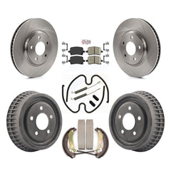 Transit Auto K8A-100072 Disc Brake Kit for 2004 Chevrolet Malibu - Front and Rear product image