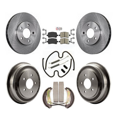 Transit Auto K8A-100073 Disc Brake Kit for 2005-2006 Chevrolet Malibu - Front and Rear product image