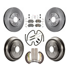 Transit Auto K8A-100075 Disc Brake Kit for 2005-2007 Chevrolet Malibu - Front and Rear product image