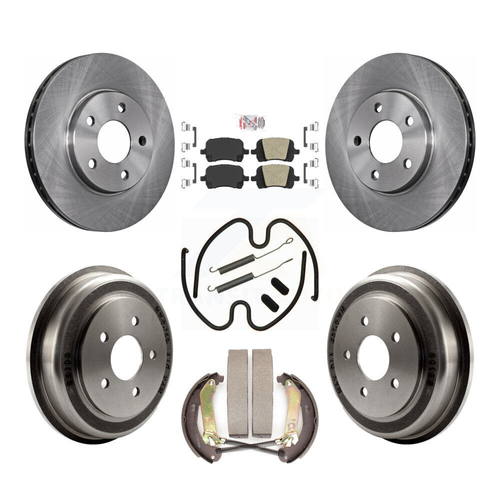 Transit Auto K8A-100076 Disc Brake Kit for 2005-2007 Chevrolet Malibu - Front and Rear product image