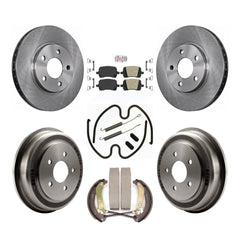 Transit Auto K8A-100076 Disc Brake Kit for 2005-2007 Chevrolet Malibu - Front and Rear product image