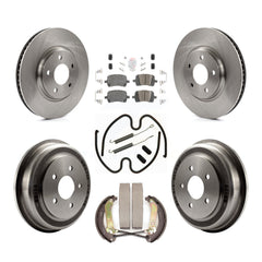 Transit Auto K8A-100077 Disc Brake Kit for 2005-2007 Chevrolet Malibu - Front and Rear product image