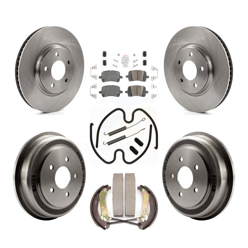 Transit Auto K8A-100077 Disc Brake Kit for 2005-2007 Chevrolet Malibu - Front and Rear product image