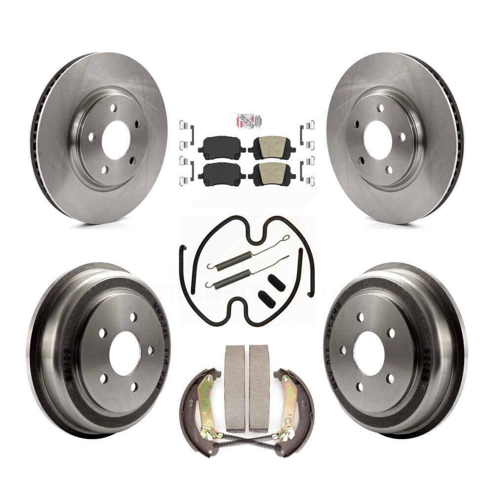 Transit Auto K8A-100078 Disc Brake Kit for 2005-2007 Chevrolet Malibu - Front and Rear product image