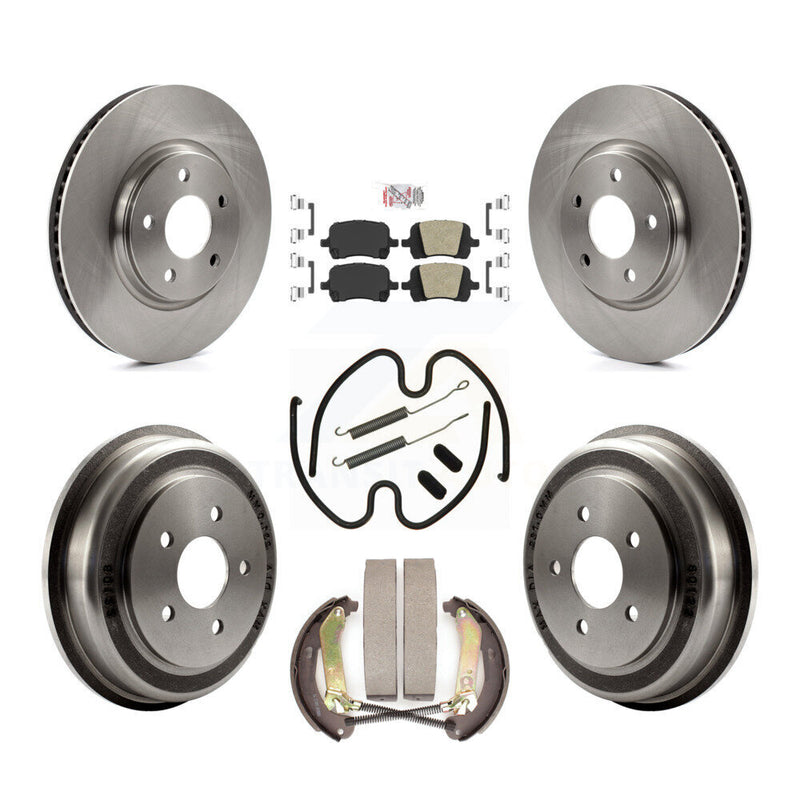 Transit Auto K8A-100078 Disc Brake Kit for 2005-2007 Chevrolet Malibu - Front and Rear product image