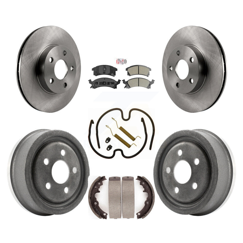 Transit Auto K8A-100083 Disc Brake Kit for 1996-1998 Pontiac Sunfire - Front and Rear product image