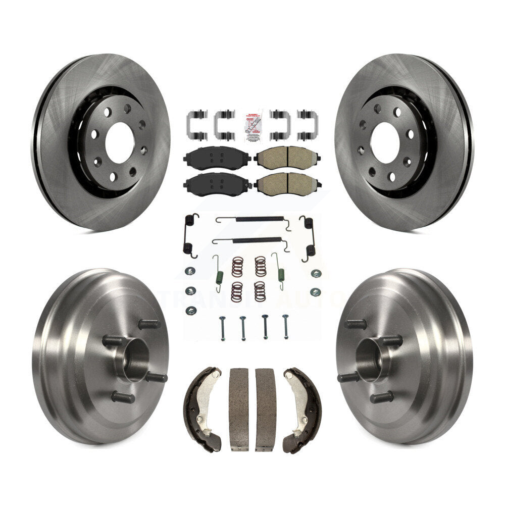 Transit Auto K8A-100088 Disc Brake Kit for 2004-2011 Pontiac G3, Chevrolet Aveo5, Pontiac Wave & more - Front and Rear product image