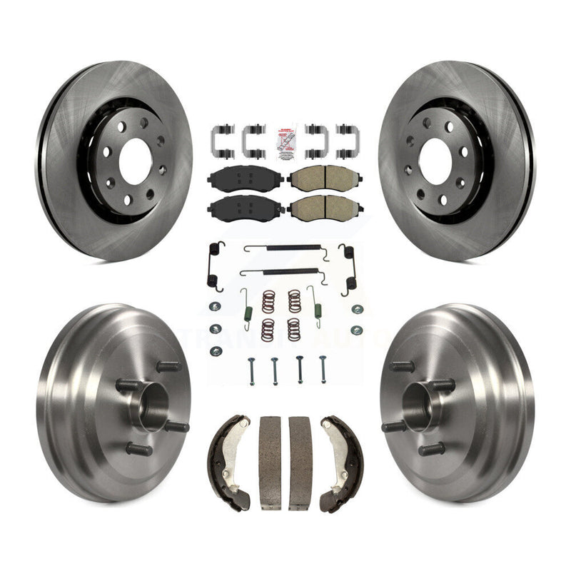 Transit Auto K8A-100088 Disc Brake Kit for 2004-2011 Pontiac G3, Chevrolet Aveo5, Pontiac Wave & more - Front and Rear product image