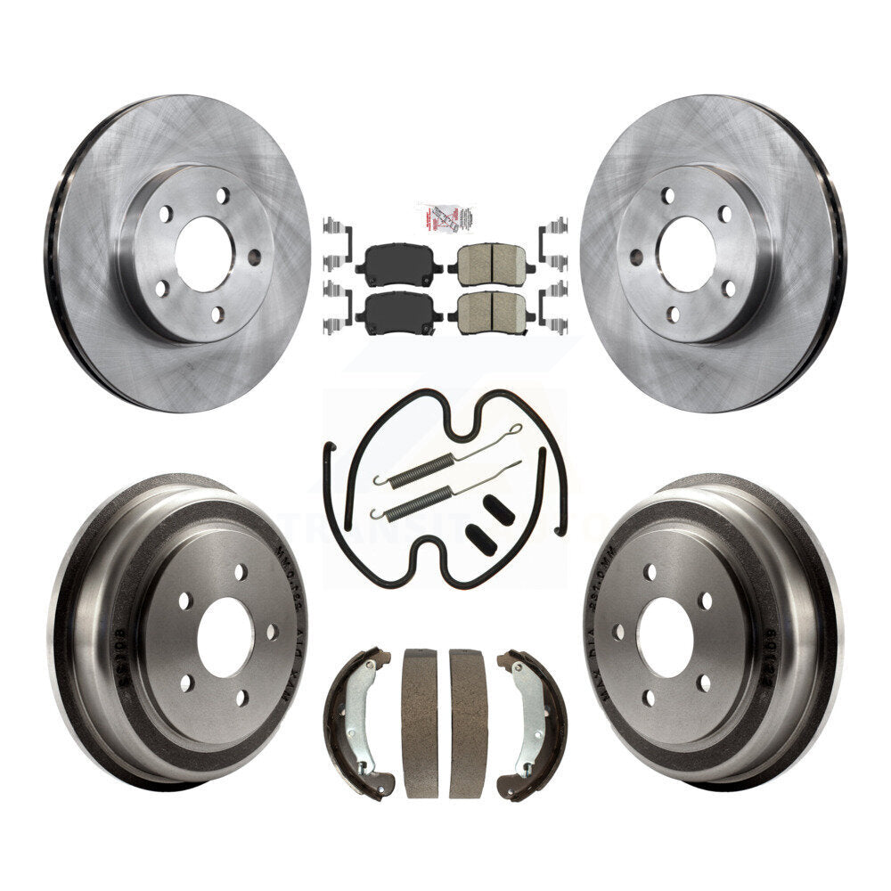 Transit Auto K8A-100090 Disc Brake Kit for 2007-2008 Pontiac G5 - Front and Rear product image
