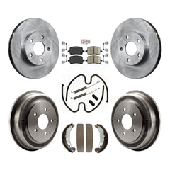 Transit Auto K8A-100090 Disc Brake Kit for 2007-2008 Pontiac G5 - Front and Rear product image