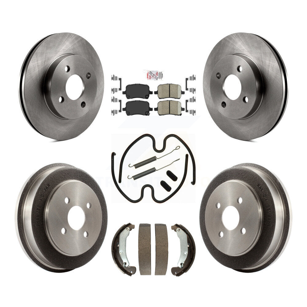 Transit Auto K8A-100091 Disc Brake Kit for 2007-2008 Pontiac G5 - Front and Rear product image