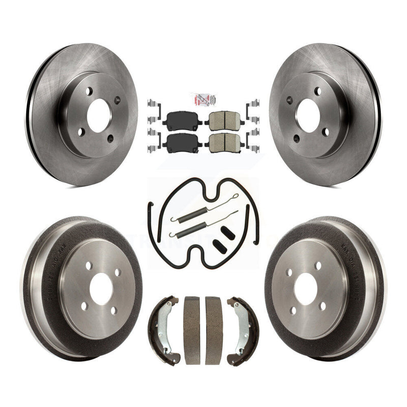 Transit Auto K8A-100091 Disc Brake Kit for 2007-2008 Pontiac G5 - Front and Rear product image