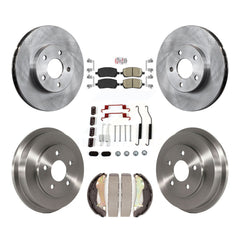 Transit Auto K8A-100092 Disc Brake Kit for 2009-2010 Chevrolet Cobalt, Pontiac G5 - Front and Rear product image