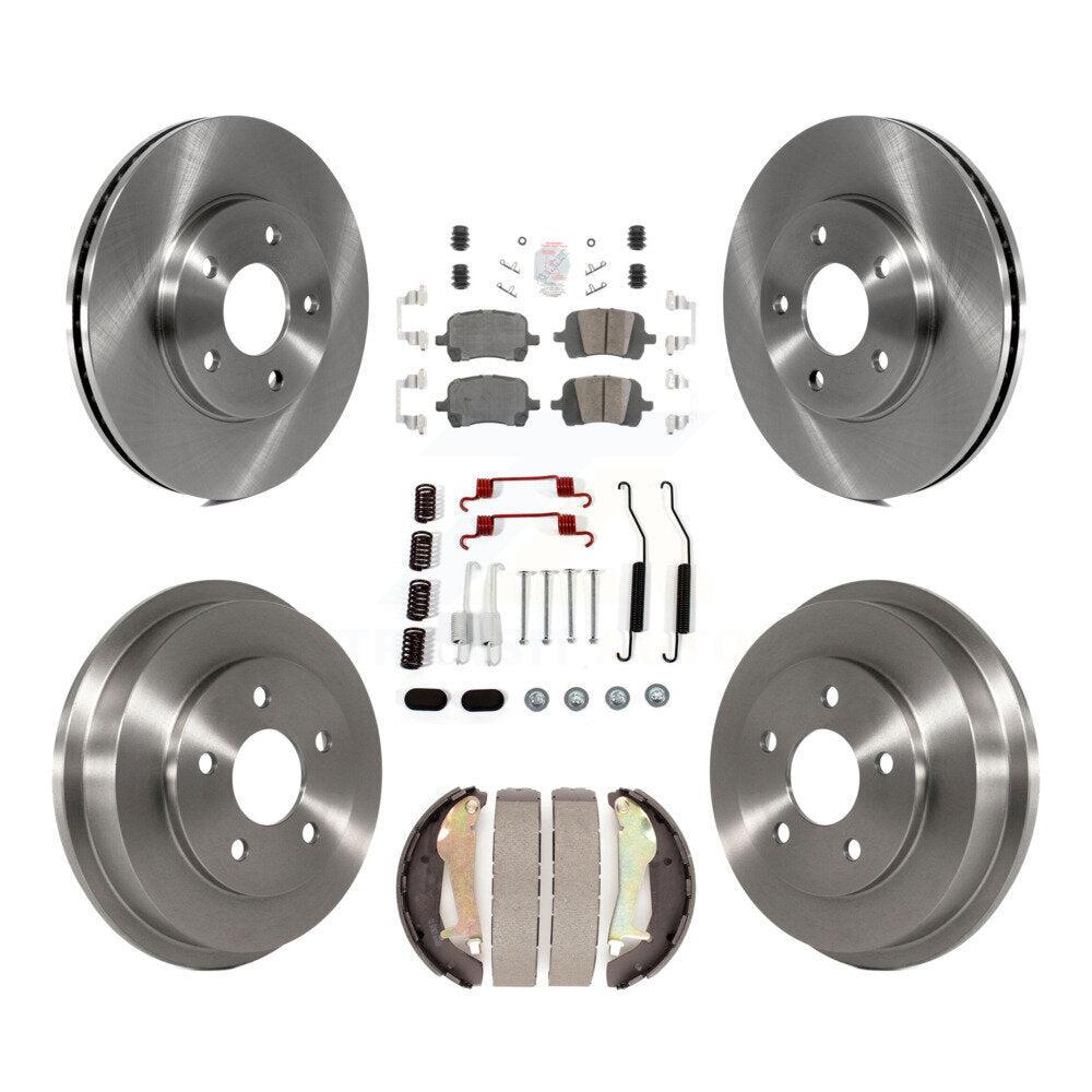 Transit Auto K8A-100100 Disc Brake Kit for 2010-2011 Chevrolet HHR - Front and Rear product image