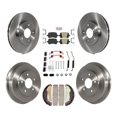 Transit Auto K8A-100101 Disc Brake Kit for 2010-2011 Chevrolet HHR - Front and Rear product image