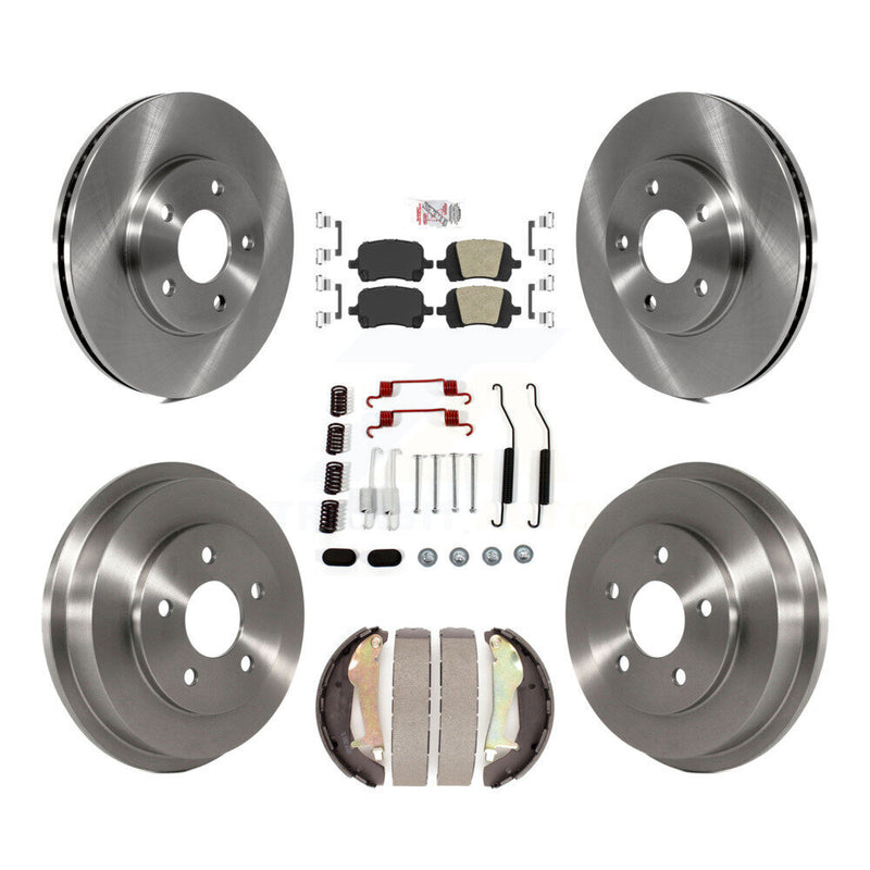 Transit Auto K8A-100101 Disc Brake Kit for 2010-2011 Chevrolet HHR - Front and Rear product image