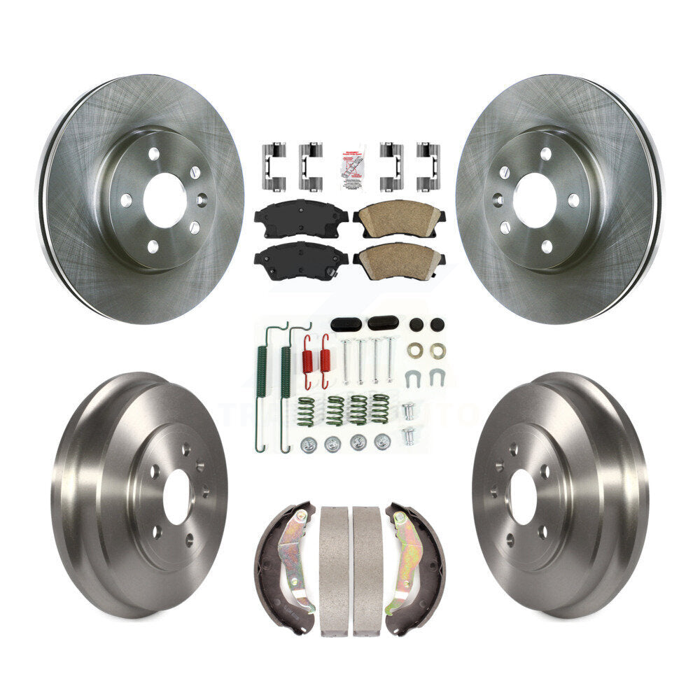 Transit Auto K8A-100104 Disc Brake Kit for 2012-2017 Chevrolet Sonic - Front and Rear product image