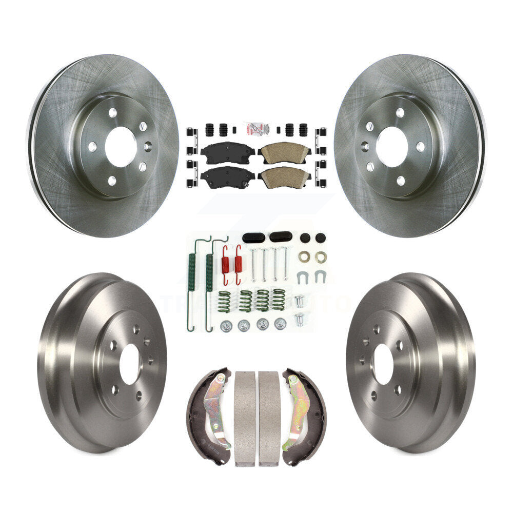 Transit Auto K8A-100105 Disc Brake Kit for 2012-2017 Chevrolet Sonic - Front and Rear product image