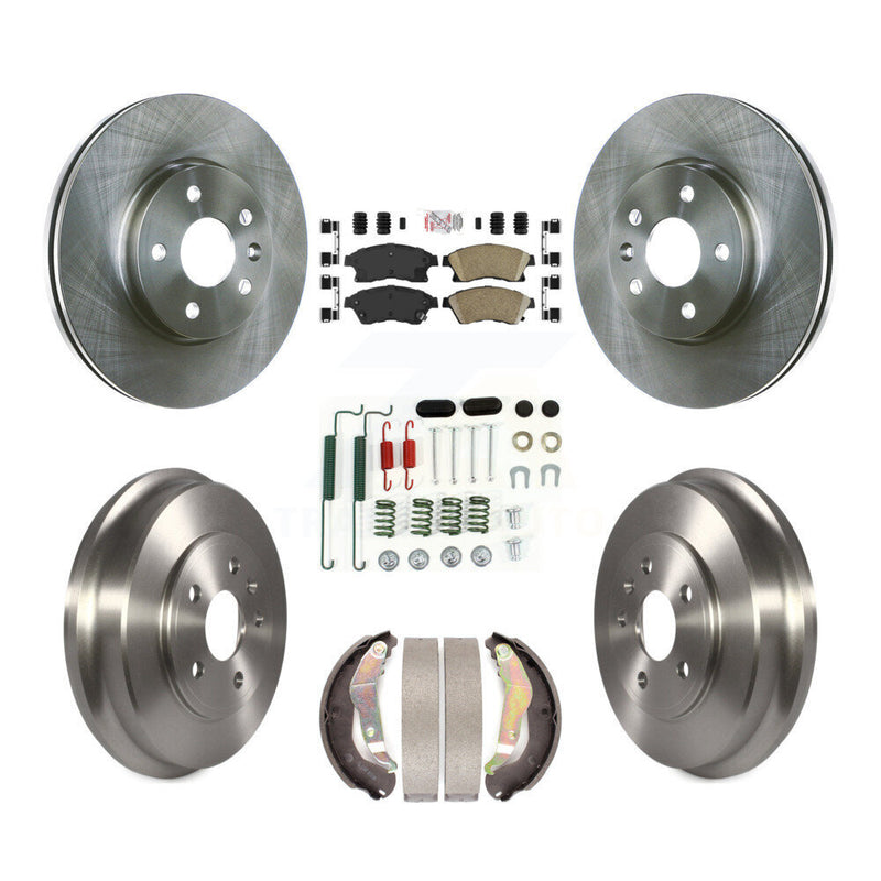 Transit Auto K8A-100105 Disc Brake Kit for 2012-2017 Chevrolet Sonic - Front and Rear product image