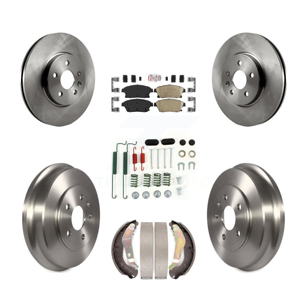Transit Auto K8A-100106 Disc Brake Kit for 2013-2017 Chevrolet Trax - Front and Rear product image