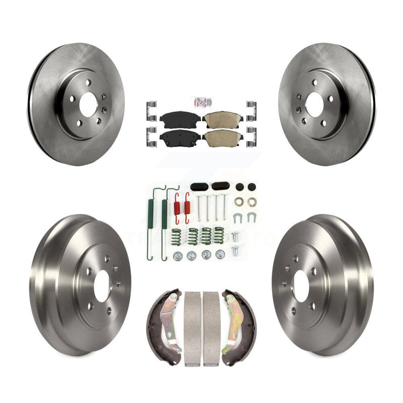 Transit Auto K8A-100107 Disc Brake Kit for 2013-2017 Chevrolet Trax - Front and Rear product image