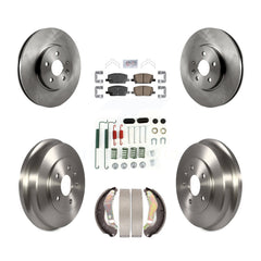 Transit Auto K8A-100108 Disc Brake Kit for 2018-2022 Chevrolet Trax - Front and Rear product image