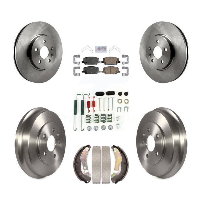 Transit Auto K8A-100108 Disc Brake Kit for 2018-2022 Chevrolet Trax - Front and Rear product image
